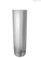 Труба водосточная 2 м | RAL 9003 Сигнальный белый